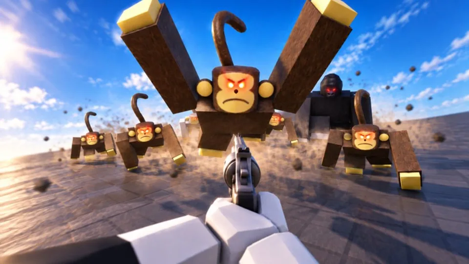 Survive a Million Monkeys artwork